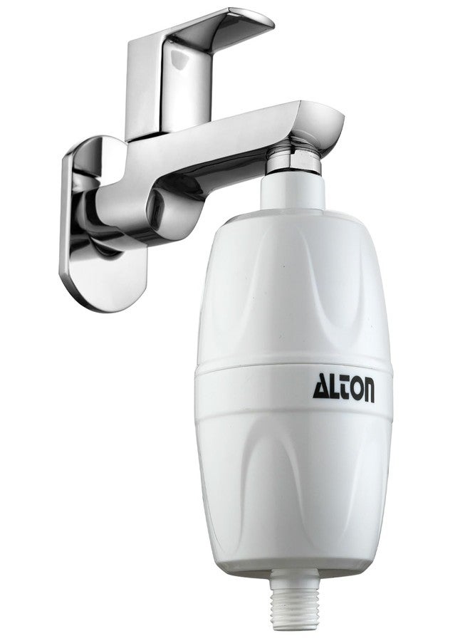 ALTON FLT40100, 15-Stage Shower and Tap Filter for Hard Water | Water Softener for Bathroom | Hard Water Filter | White and Silver - Image 1